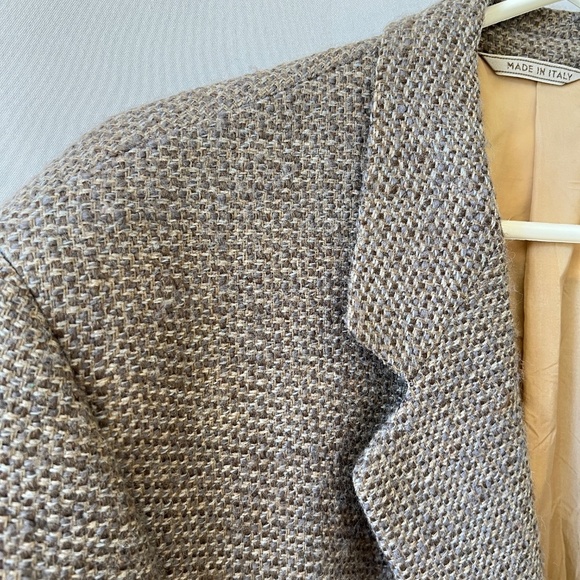 SOLD MAURIZIO BALDASSARI SPORT COAT BLAZER MENS 50 100% WOOL CAREER ITALIAN - Picture 6 of 13